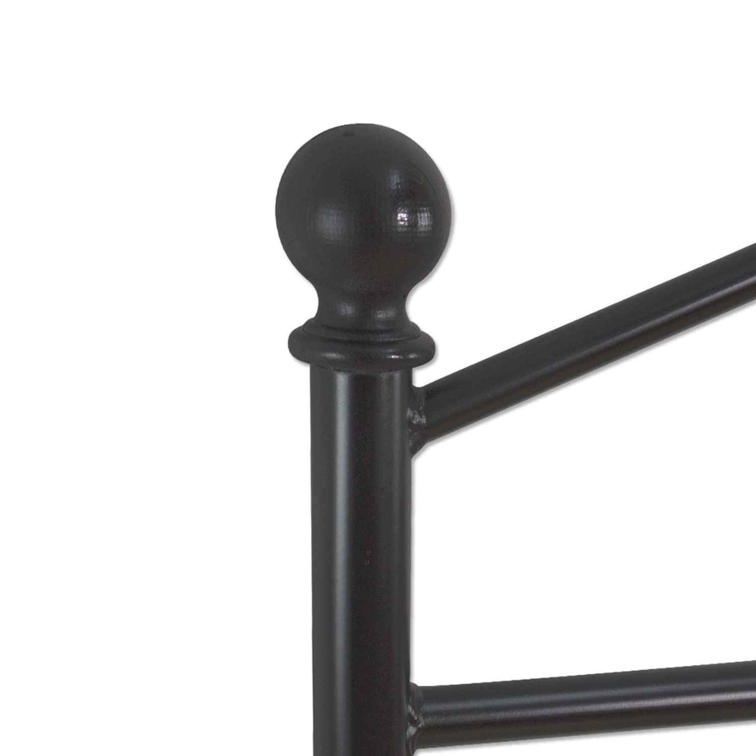 Genérico Cabecero de forja Modelo Montalbán, Hecho a Mano en Nuestros Talleres Andaluces. Disponible en Varias Medidas y Colores (para Cama de 90 cm, Black)