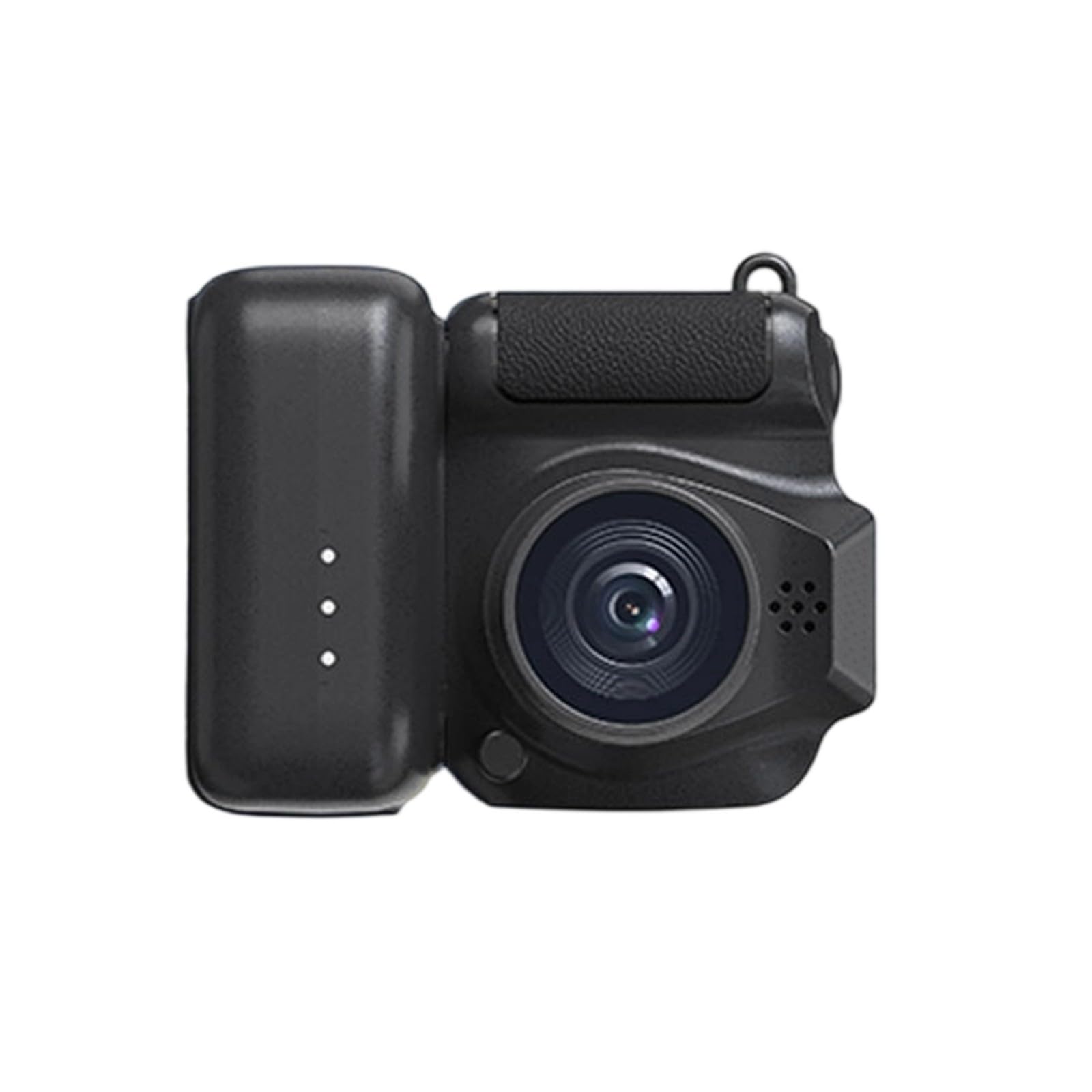 Portatile 1080P Fotocamera Digitale Retro Design 6 Schermo 1.3Inch con Batteria Esterna Video Nero Looping Fotocamera Digitale