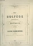  PETIT SOLFEGE MODERNE D\'ITALIE AVEC ACCOMPAGNEMENT DE PIANO.