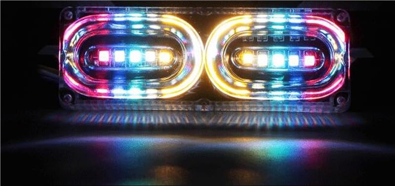Feu de freinage stroboscopique DRL moto pour éviter les collisions