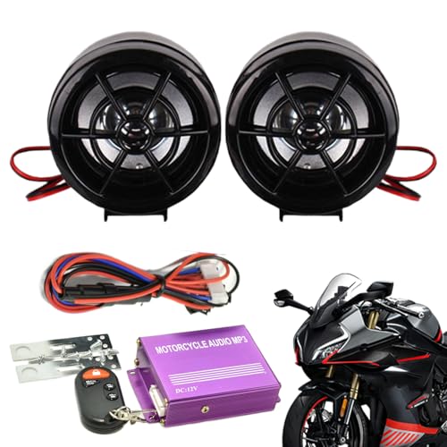 Lecteur Audio pour Guidons de Moto pour briser l'ennui des trajets