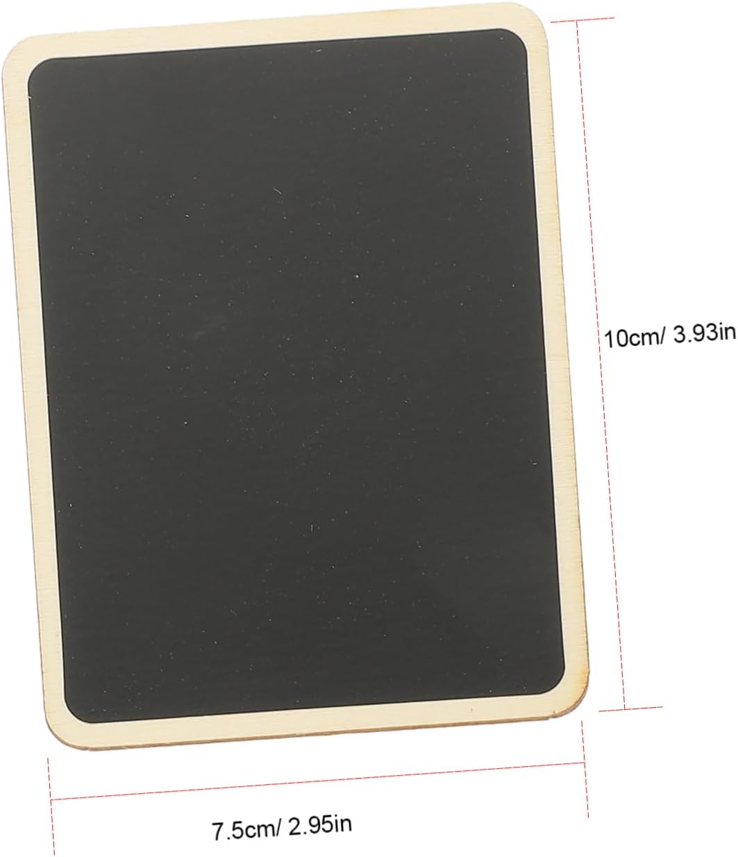 10pcs Small PVC Chalkboard Signs with Bases for Messages