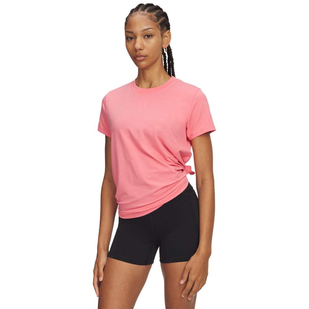 Under Armour UA Rival Core SS - Bittersweet Pink / / Bittersweet Pink - XL
