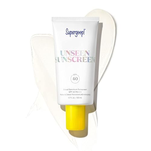 Supergoop Protector solar invisible SPF 40 17 onzas sin aceite sin peso e invisible de amplio espectro para todos los tipos de piel sin olor gran
