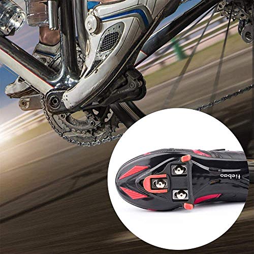 image for Lahien Bike Cleats for 6 Degree Float, Self-Locking Cycling Pedals Cle