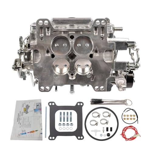 SVKZGFZ 1406 Carburetor for Edelbrock 1406 Performer 600 CFM 4 Barrel Electric Choke Carb Replacement for Silverado Corvette Mustang Mercury