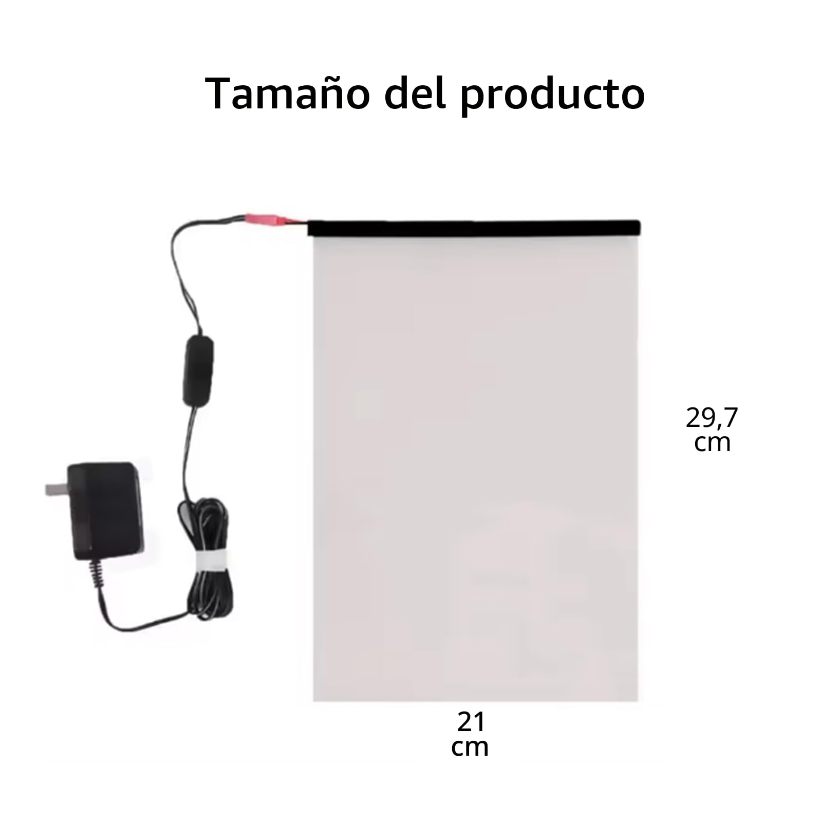 Smart Tint PDLC - Película inteligente de 90 cm de ancho, personalizable para casa, sala de reuniones, oficina o ventana (muestra de 29,7 x 21 cm)