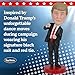 Royal Bobbles Donald Trump Dance Collectible Bobblehead Statue – 45th & 47th President of The United States – Knuckleheads Political Satire Collection – 8 Inches Tall