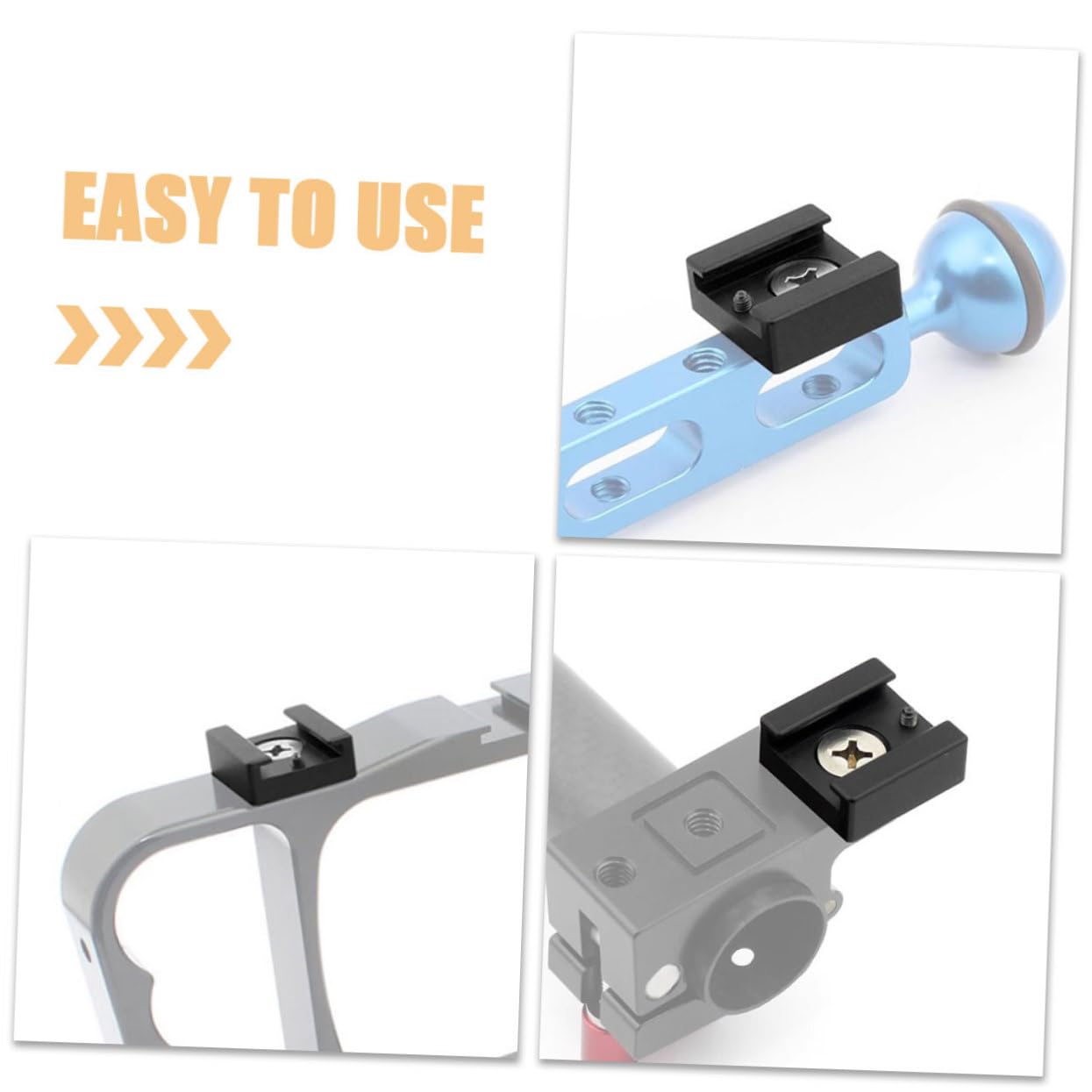 jojofuny 5sets Adattatore Hot Fotocamera Per Accessori Fotografici Facile e Versatile