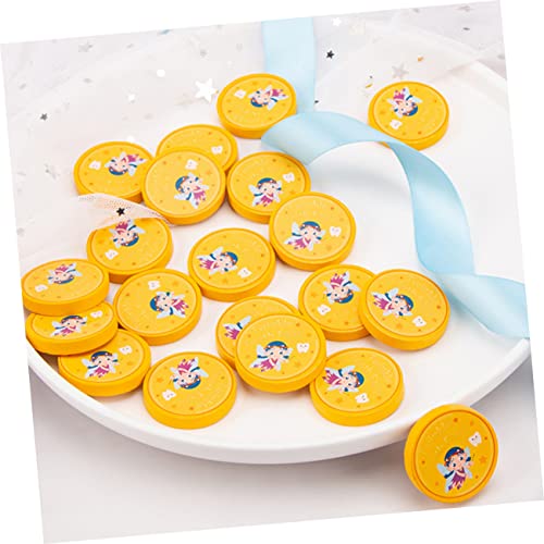 STAHAD 20 Pçs Fada Do Dente Moeda De Brinquedo De Quebra-Cabeça Brinquedo Infantil Brinquedos Educat