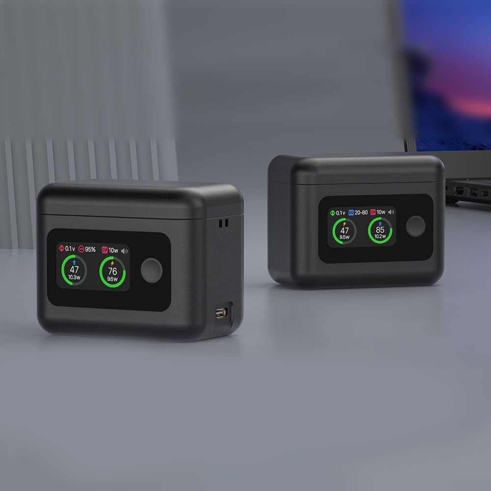 Battery Charger for Insta 360 X5 Intelligent LED Screen Two-Way Charging Hub, Fast Charger Hub for Insta 360 X5 Accessories