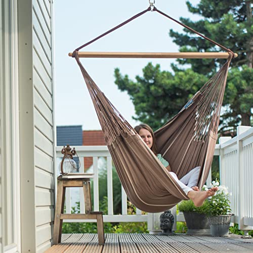 La Siesta® Habana Chocolate - Organic Cotton Lounger Hammock Chair #TOP1
