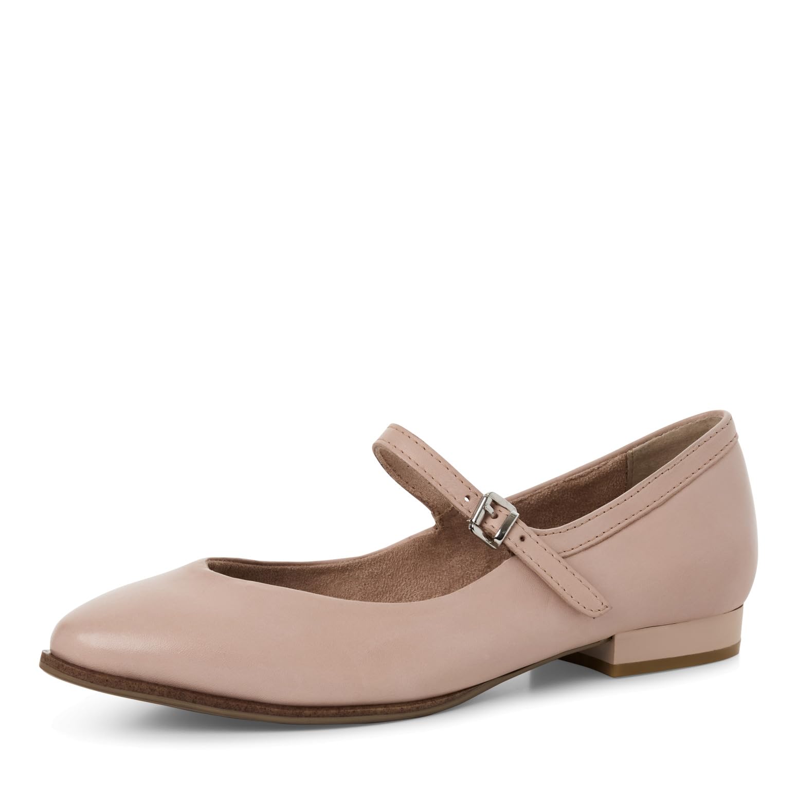 MARCO TOZZI Women's Damen Ballerinas 2-22107-44 Ballet Flat, Nude, 6.5 UK