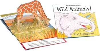 Paperback Wild Animals, Pop-up Paperback Book