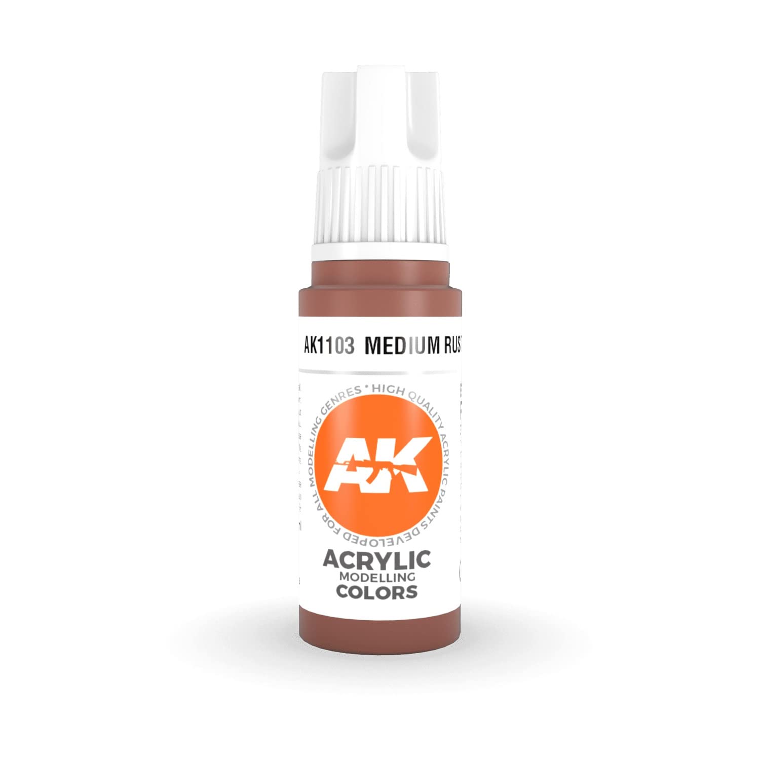 Ak Interactive Light 3Rd Gen Acrylic Rust 17Ml