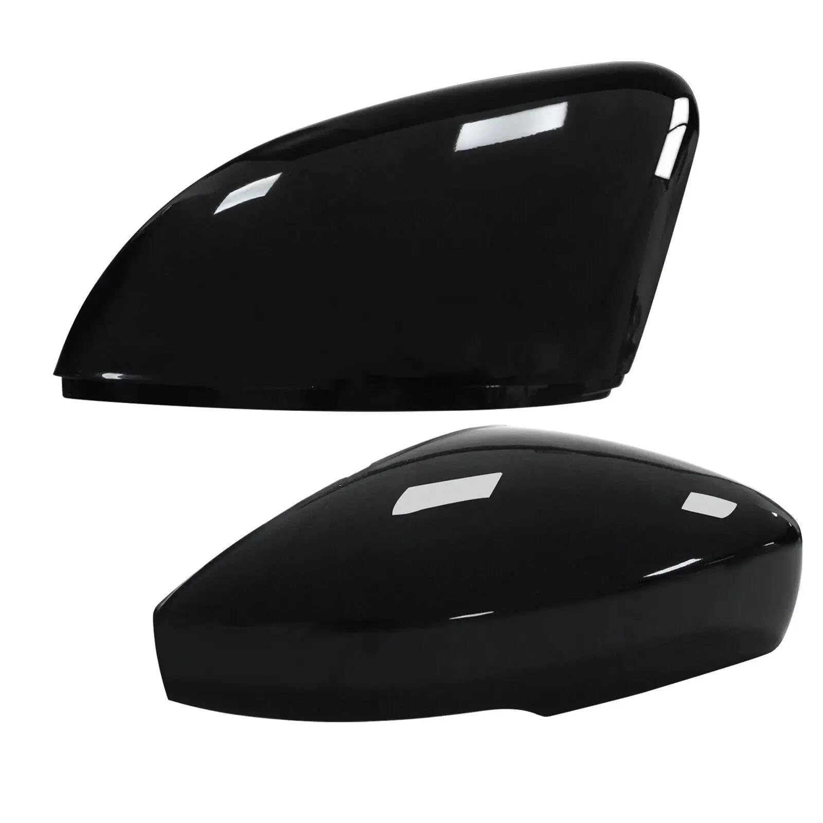 Do VW Polo 6R 6C 2009-18 UP 16+ Osłona lusterka wstecznego drzwi skrzydłowych połysk czarny Osłona Lusterka Wstecznego