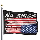 No King In America American Flag Upside Down Distress Flags For Room Teen Kawaii Flags For Room Wall Art For