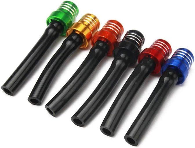 Image of Dirt Bike Gas Cap Vent Hose 6PCS Fuel Tank Breather CNC for KLX 110 SSR 110 TTR110 CRF110 TAO TAO 110 KLX 140 YZ85 CRF50 TTR50 YZ450 Dirt Pit Bike ATV Six Color