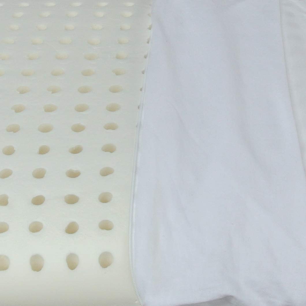 Baldiflex, Para poduszek z pianki memory typu mydelniczka Premium, poduszka pod głowę z funkcją pamięci z oddychalnością otworów, przeciwbólowa karku i kręgów szyjnych, ortopedyczna