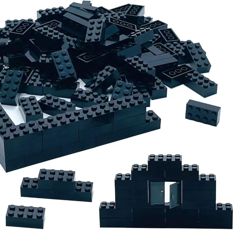 Miniatura 1 de Juego de 120 piezas de bloques de construcción clásicos de bloques de construcción MOC de 2 x 4 piezas de ladrillos básicos de construcción, piezas