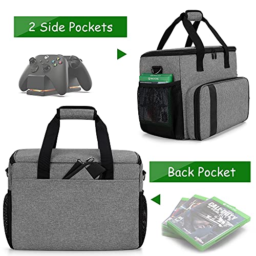 Curmio Travel Carrying Case Compatible With Xbox Series S, Xbox One/ One S/ One X And Xbox 360 thumb #3
