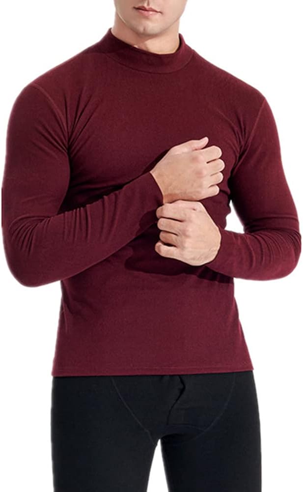 Nanfeng 長袖インナーシャツ メンズ 冬 モックネック Tシャツボディタフネス カットソー ロン保温下着 Nanfeng 長袖インナーシャツ メンズ 冬 モックネック Tシャツボディタフネス カットソー ロン保温下着