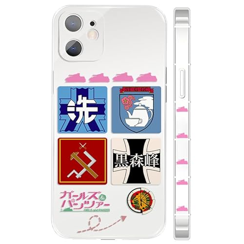 ガールズ&パンツァー iPhoneケース スマホケース アニメ キャラクター iPhone16対応 総合保護 携帯電話ケース 耐衝撃 落下防止 防塵 軽量 薄型 誕生日 プレゼント ギフト