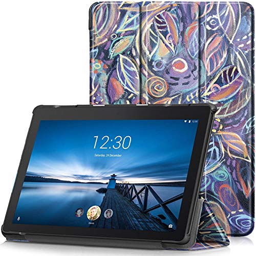 TTVie Funda para Lenovo Tab E10, Carcasa Ultra Delgado y Ligero con Cubierta de Soporte para Lenovo Tab E10 - Tablet de 10