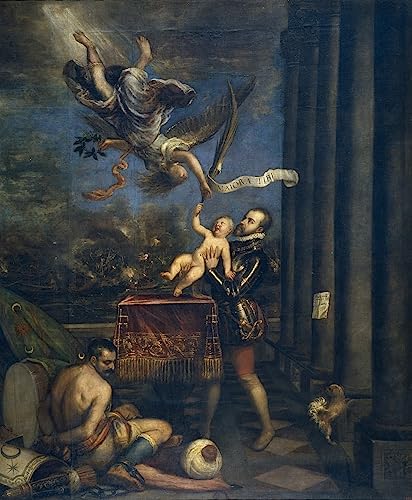Posters et art historique de Felipe IV, toile haut de gamme inspiration Tiziano Vecelli