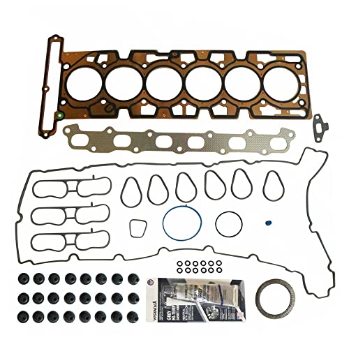 Image of Partsflow Head Gasket Set W /o Head Bolts For Buick Rainier 2006-2007 For Chevy Trailblazer 2006-2009 For GMC Envoy 2006-2009 For Isuzu Ascender 2006-2008 For Saab 9-7x 2006-2009 4.2L L6 24V VIN inchS inch