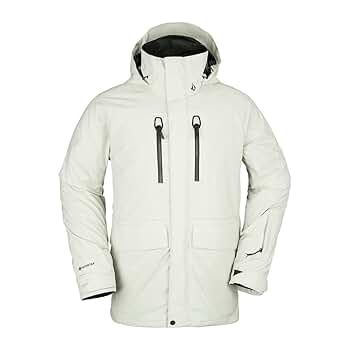 VOLCOM ボルコム GORE-TEX ￼jacket カーキ S VOLCOM ボルコム スノボウェア GORE-TEX スノボ 美品