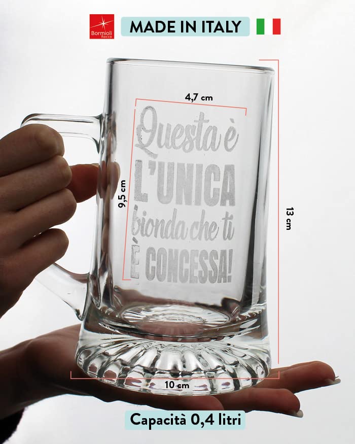 Bicchiere Da Birra Personalizzato Con Nome - Incisione Laser Scalatore, Regalo Per Papà O Amici - Foto 7