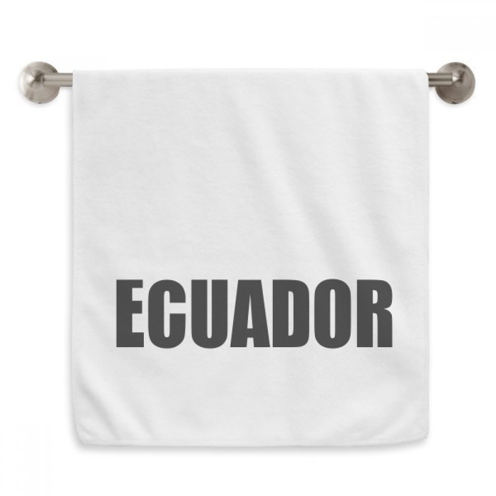 Serviette de toilette Equateur pour le sport et la salle de bain