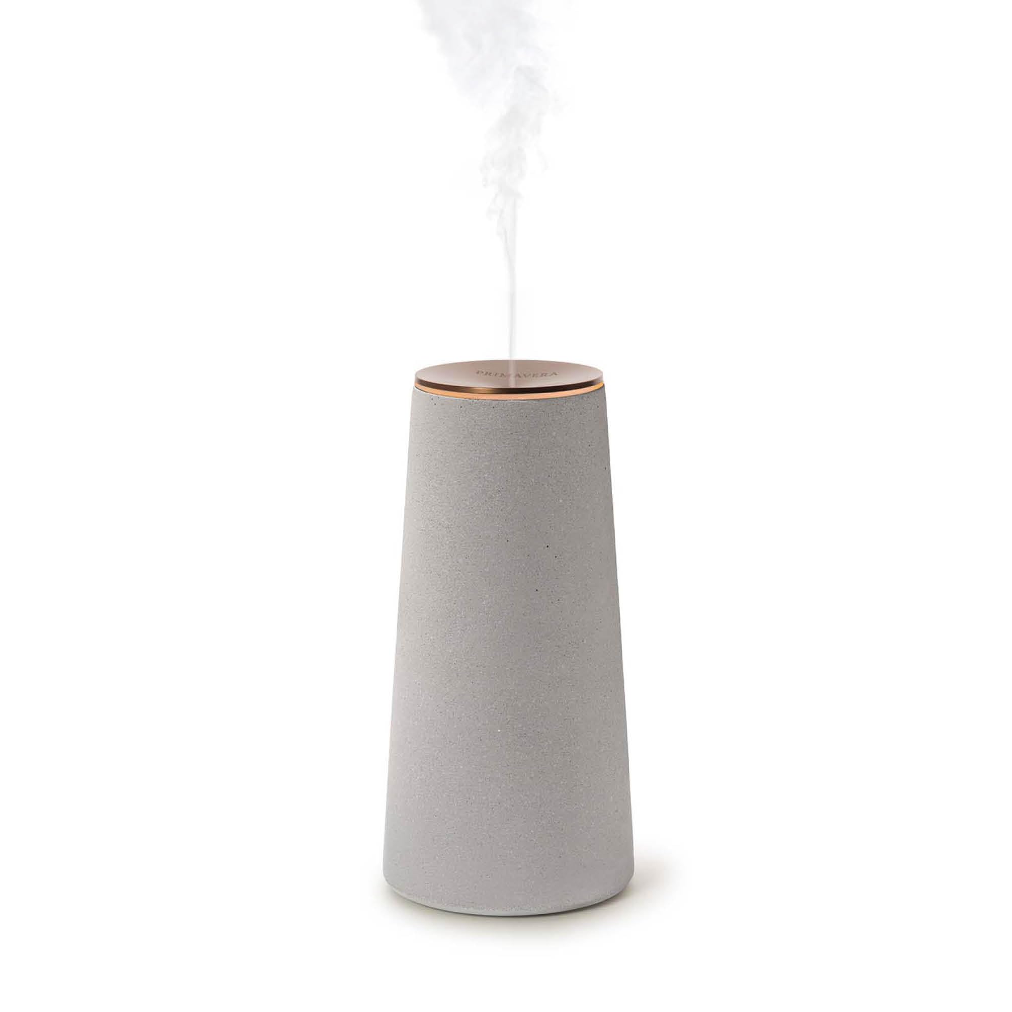 PRIMAVERA Aroma Zerstäuber Purist – elektrische Duftlampe, Diffuser, Raumduft – Kraftvolle Duftwirkung – verbreitet ätherische Öle – Aromatherapie