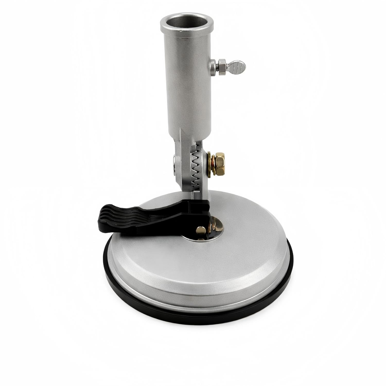 Suction Cup Flag Pole Holder, Universal Adjustable Multiposition Flagpole Holder, Heavy Duty Flag Pole Mounting Bracket Fit for RV Truck Car SUV ATV House Wall Camper Trailer