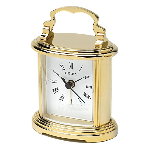 Reloj de Mesa Seiko Clocks QHE109G para Evitar Retrasos por la Ma&ntilde;ana