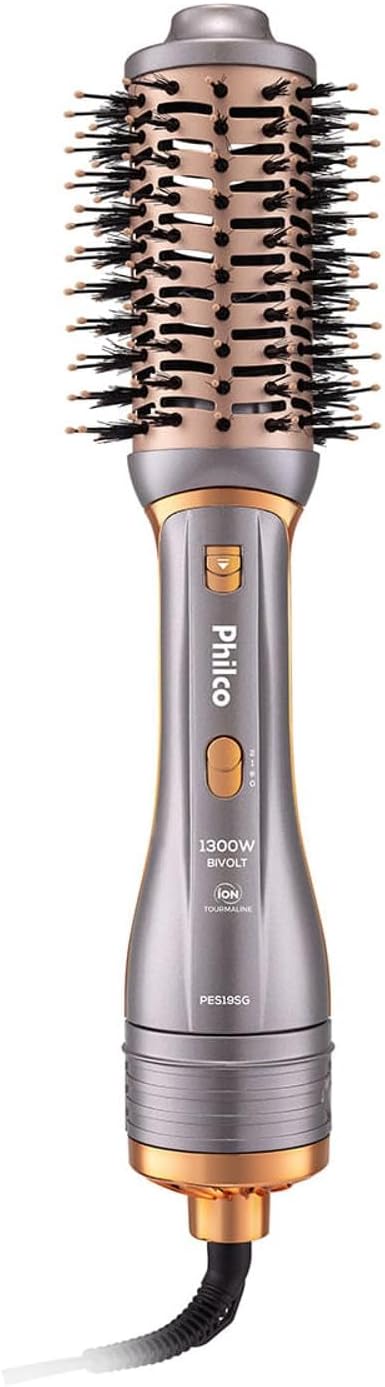 Escova Secadora Philco Pes19Sg 3 Acessórios 1300W. Novo Alerta 2