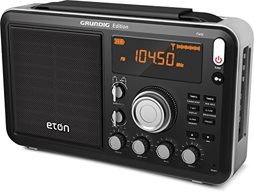 10 Best Eton Radio Reviews & Buying Guide 9 9. Eton Field (NGWFB) AM/FM/Shortwave Radio with RDS Grundig Edition Field