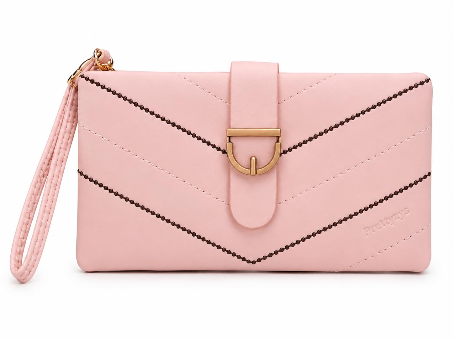Best Buy 11 Women's Faux Leather Long Wallet with 16 Card Slots-image-37