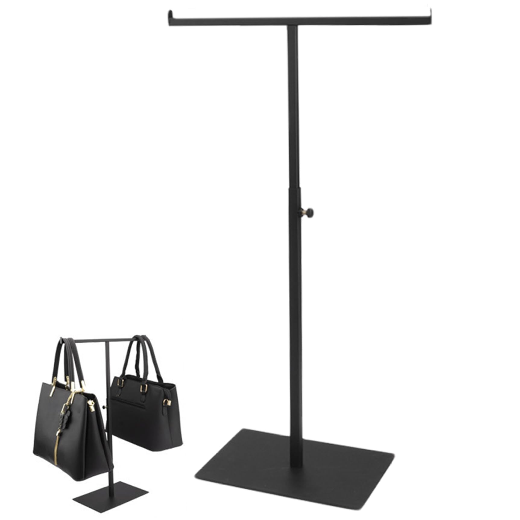 Présentoir de sac à main pour organisation dressing et supports bijoux