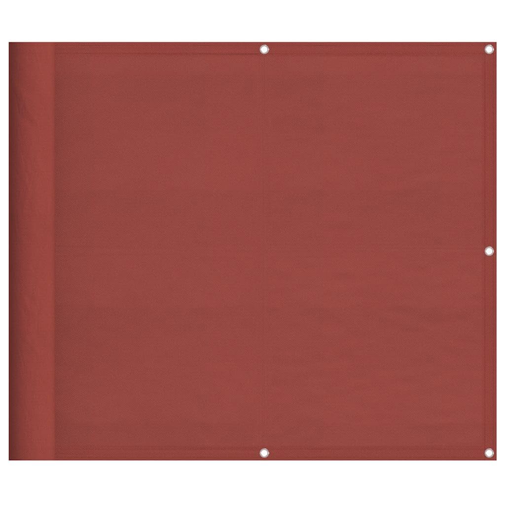 New Vidaxl (Terracotta, 90 X 1000 Cm) Balcony Screen Outdoor Privacy Screen Fence Patio Screen Oxford Fabric