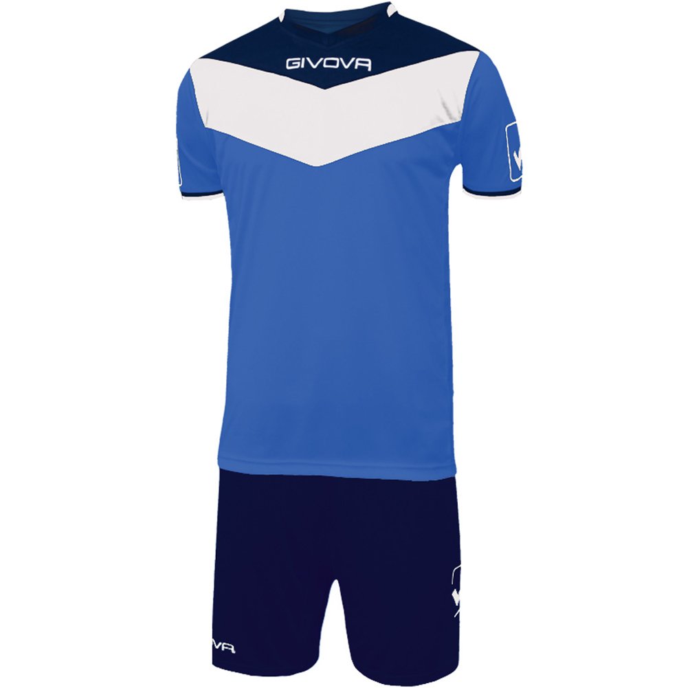 Givova, kit spielfeld, hellblau/blau, 2XL