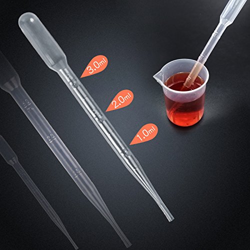 Amazon Teenitor ポリスポイト ピペット スポイト3ml 110本 プラスチック製ピペット 使い捨て ねこ用 スポイト 子供用 水分補給 化粧品小分け 絵を描く 実験用 ピペット スポイト 産業 研究開発用品 通販