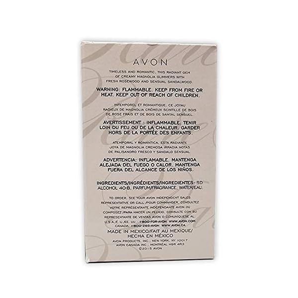 Avon Rare Pearls Eau De Parfum Spray for Women, 1.7 Fluid Ounce