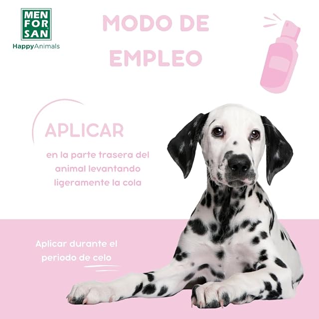 Foto 3 de 5 de Spray Natural para Perros en Celo - Sin Alcohol y Sin Perfume