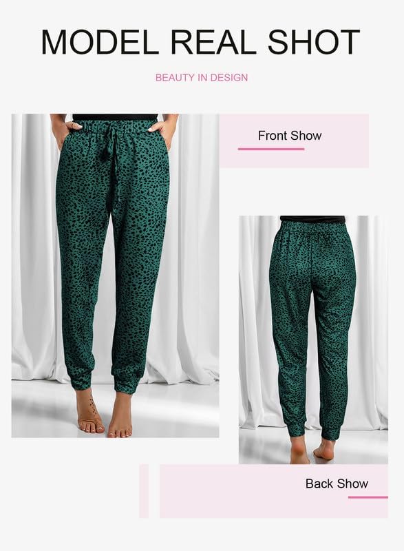 Image of Dokotoo Womens 2026 Soft Casual Drawstring Tie Elastic Waist Loose Jogger Pants with Pockets