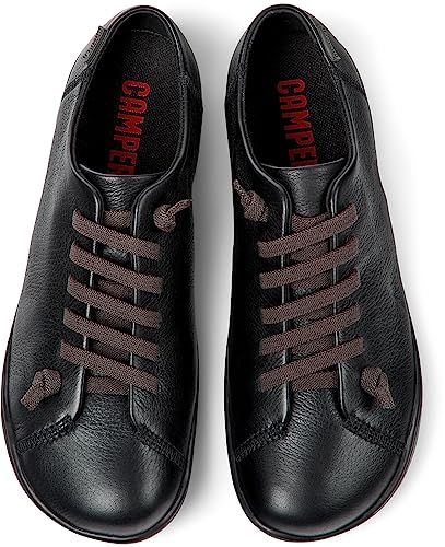 Camper Para Mujer. K200514-040 Zapatillas De Piel Peu Cami Negro (40), Plano, Cordones, Casual, Sostenible - 6