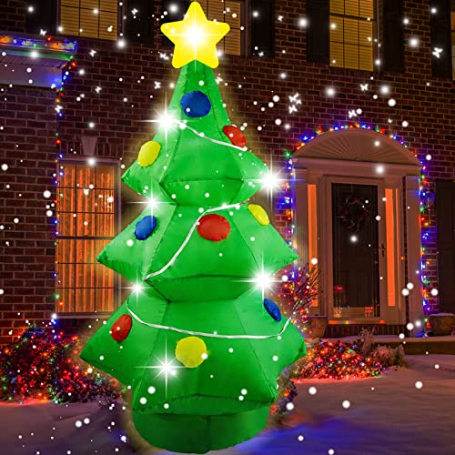 Adorably Illuminated 4 Ft Christmas Inflatable Tree