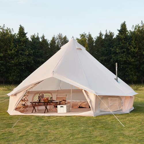YOLENY Bell Tent with Stove Jack