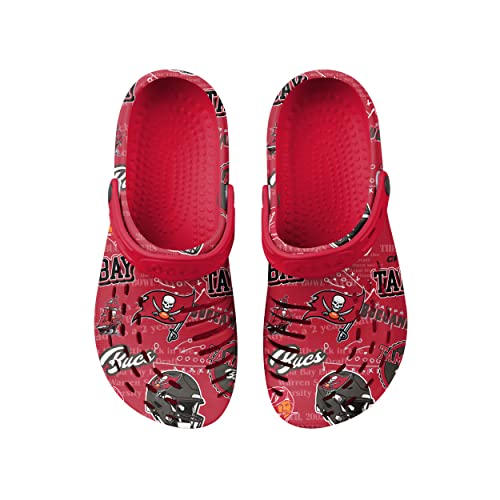 Image of FOCO Arizona Cardinals NFL Mens Historic Print Clog with Strap